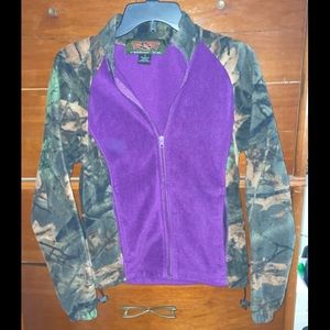 S Purple & Camo Jacket